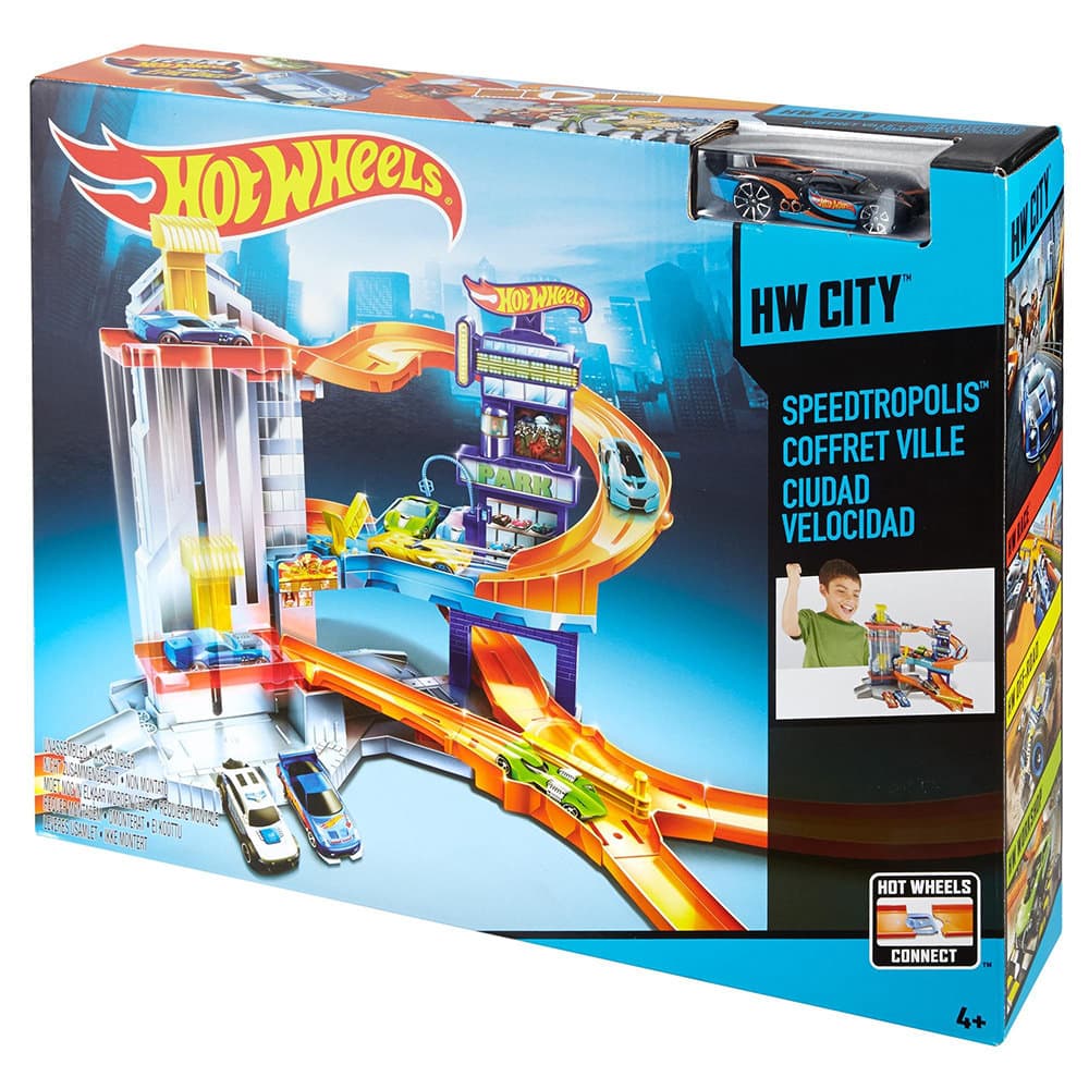 Hot Wheels Speedtropolis Track Set